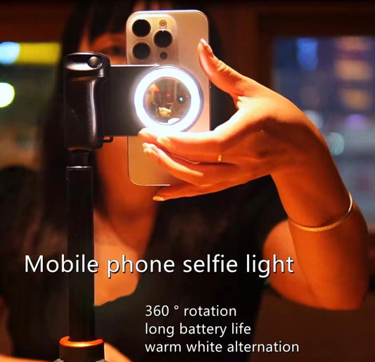 Support Smartphone MagSafe avec Lumière – Filme comme un pro