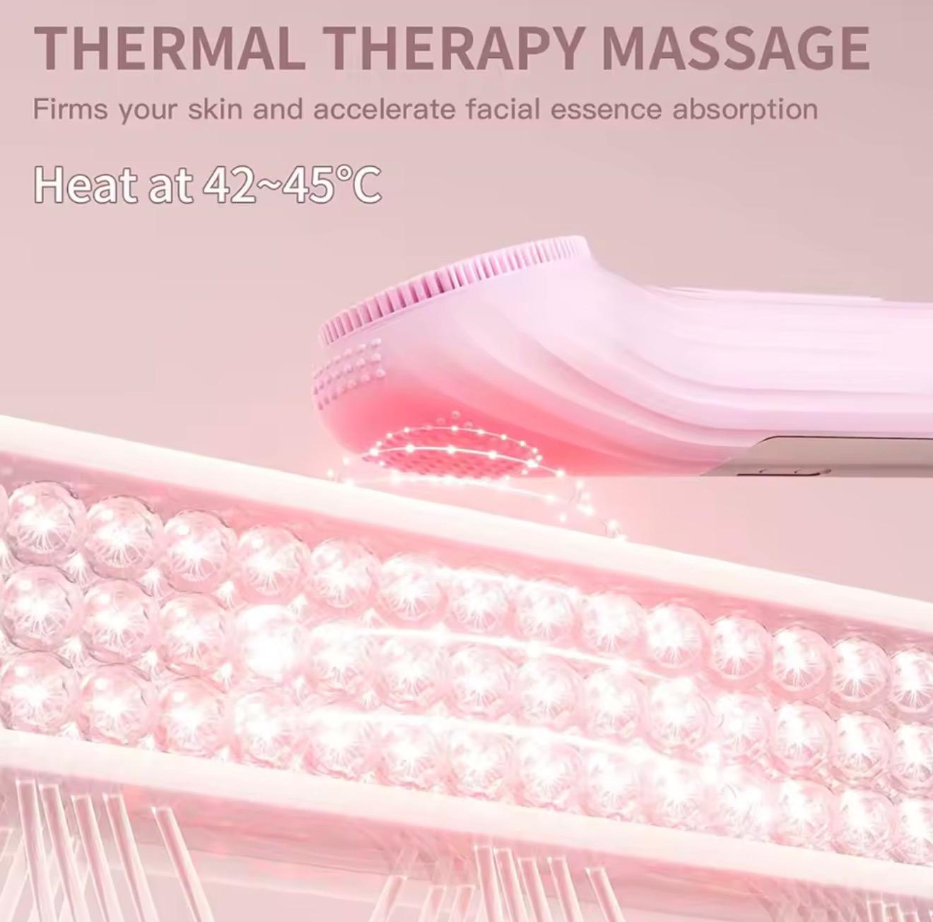 Brosse Nettoyante Visage Électrique en Silicone – Nettoyage Profond & Peau Éclatante