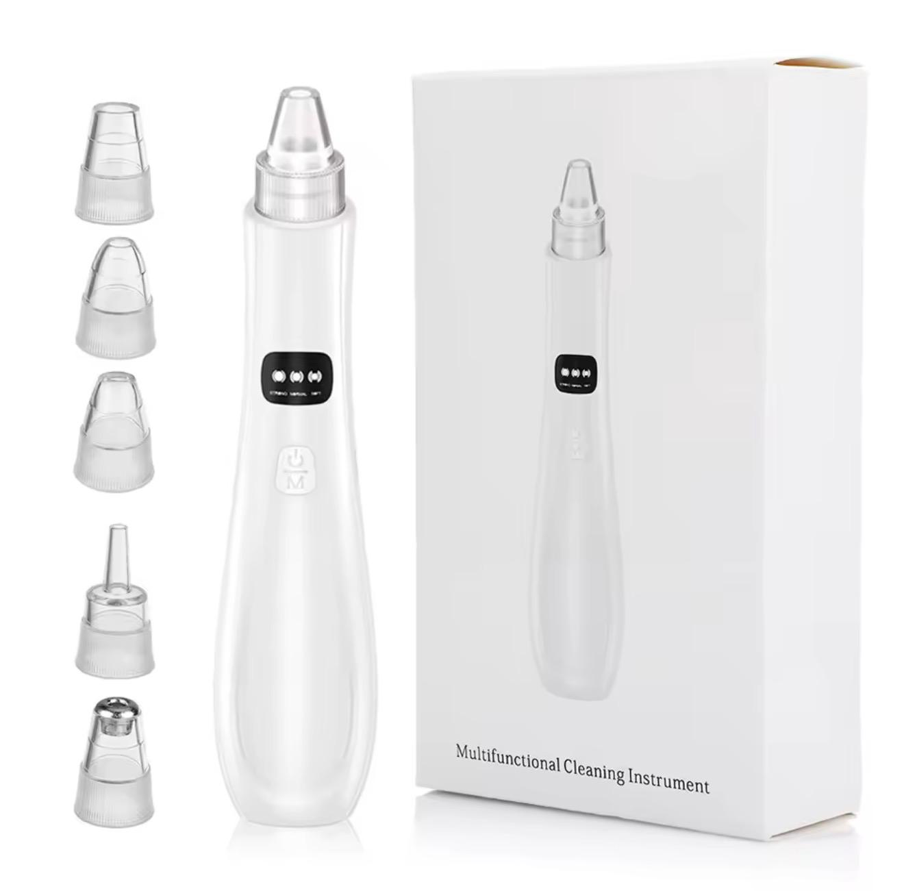 Aspirateur Points Noirs Visage – Élimine Impuretés & Pores Obstrués en Quelques Minutes